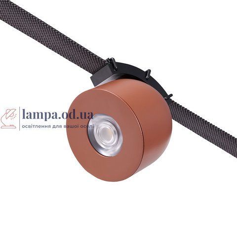 Трековый светильник LED Levistella 78012-BL08 ORG, 12W, 4000K, терракотовый, для текстильной трековой системы LVS4999 фото