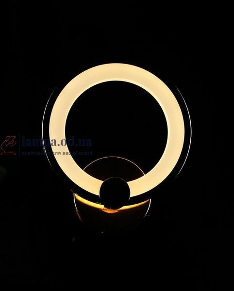 Настенное бра LED Splendid Ray BK237/1, 1 лампа, 23 см, золото/белый, современный стиль для дома 30397532 фото