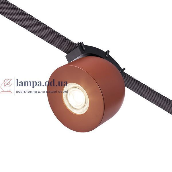 Трековий світильник LED Levistella 78012-BL08 ORG, 12W, 4000K, терракотовий, для текстильної трекової системи LVS4999 фото