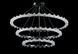 Люстра стельова LED Splendid Ray L115/800+600+400/3, хром, білий, регульована висота, 80 см, сучасний стиль 30432350 фото 1