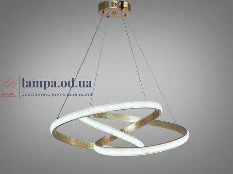 Подвесная люстра LED Diasha CT300G золото 82Вт 3CCT 4510 лм CT300G фото