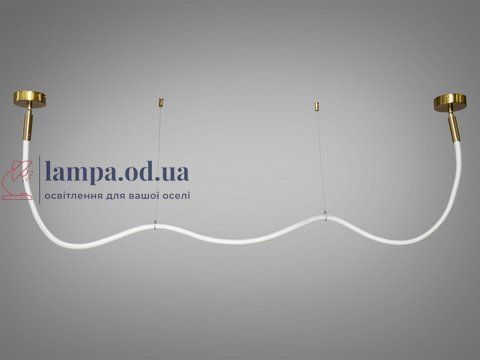 Люстра стельова LED Diasha 9610-2000GAB Шланг, 22W, бронза, сучасний стиль для коридору, спальні, кухні, офісу 9610-2000GAB фото
