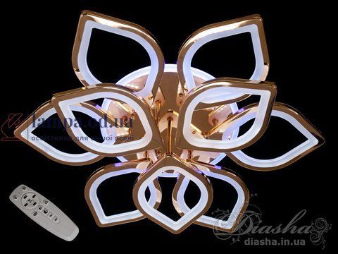 Cветодиодная люстра Diasha 8073/6+3G LED 3color dimmer 8073/6+3G LED 3color di фото