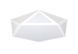 Люстра стельова LED Levistella 752L67 WH, 70W, білий, сучасний стиль, з пультом, регульована температура світла LVS3240 фото 1