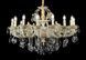 Люстра свеча LED Splendid Ray L05241/16+2P, 18 ламп, E14, белая/золотая/коричневая 30334098 фото 2