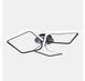 Черная потолочная LED люстра с 3 геометрическими контурами Artlight 2406-3L-BK 2406-3L-BK фото 4