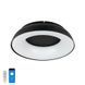 Люстра LED Levistella 797MX6018 (480) BK, 70W, три режима света, пластиковый плафон, для гостиной LVS5412 фото 1