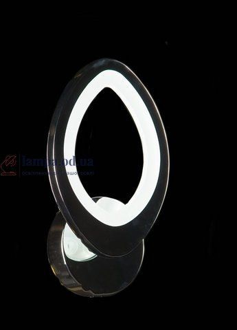 Бра настінне LED Splendid Ray BK232/1, 16W, хром, білий, сучасний стиль з пультом 30398076 фото