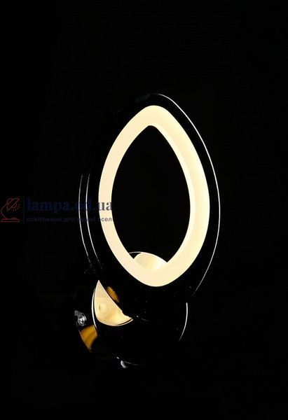 Настенное бра LED Splendid Ray BK232/1, 16W, хром, белый, современный стиль с пультом 30398076 фото