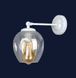 Бра настінне Levistella 756WPR0231F-1 WH+CL, E27, білий метал + прозоре скло, сучасний стиль для дому LVS3374 фото 2