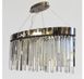 Подвесная люстра Artlight P809/800L CH на 10 ламп E14 с овальным хромированным корпусом P809/800L CH фото 2