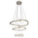 Потолочная люстра LED Levistella 802L8517 CH, 82W, регулируемая температура света, современный стиль LVS5620 фото 2