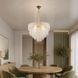 Підвісна кришталева люстра Splendid Ray L5744/500/6 (FGD), золото, 6 ламп E14, від 10-18 м&sup2; 30438455 фото 1
