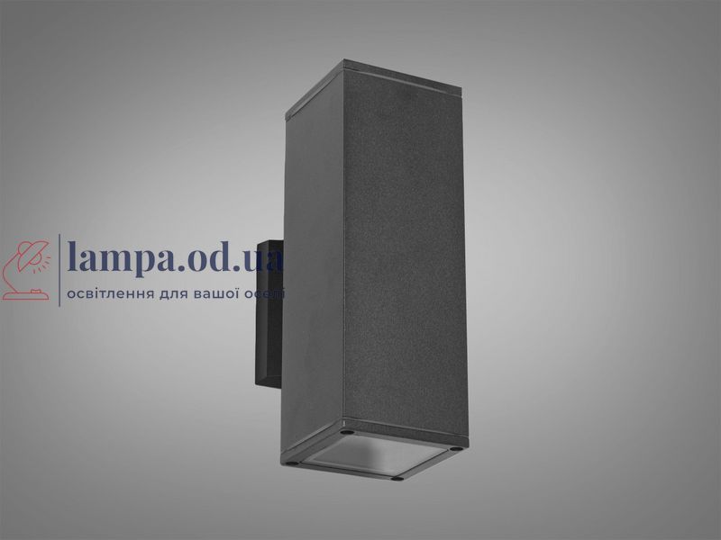 Двусторонний светильник Diasha DF-2103BK E27, архитектурная подсветка, IP67, металл, 26 см DF-2103BK фото