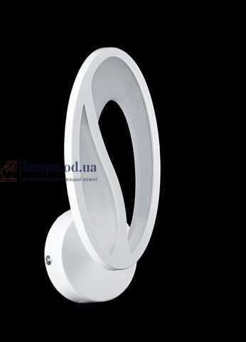 Бра настінне LED Splendid Ray BK208/1, 22W, білий, сучасний стиль з пультом 30398250 фото
