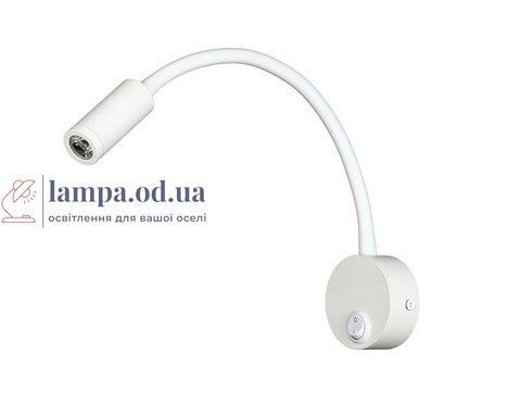 Бра настінне LED Levistella 920V4001 WH, 3W, білий метал, сучасний стиль LVS2591 фото