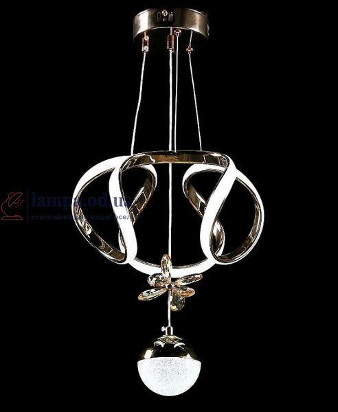 Потолочная люстра LED Splendid Ray L123/2, 30W, золото, белый, современный стиль, регулируемая высота 30432381 фото