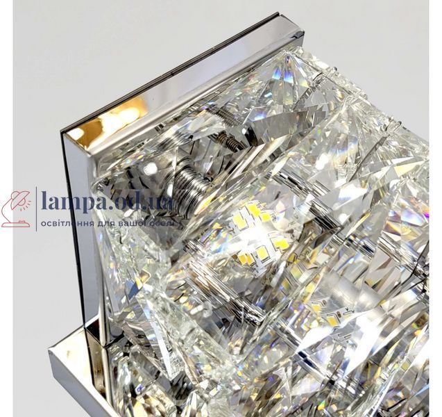 Світлодіодне настінне бра Artlight 88031/290WCH, 19 Вт, хром та прозоре скло 88031/290WCH фото