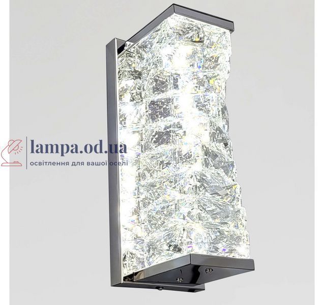 Світлодіодне настінне бра Artlight 88031/290WCH, 19 Вт, хром та прозоре скло 88031/290WCH фото