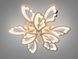 Изящная потолочная LED-люстра с пультом Diasha 8166/6+3G золото, 9 модулей, 140Вт, 75 см, до 20 м&sup2; 8166/6+3G LED 3color di фото 4