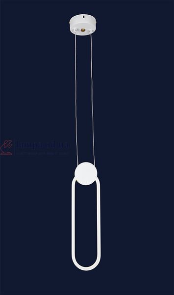 Светильник підвісний LED Levistella 761L178 WH, 6W, 2700K, білий метал, сучасний стиль для вітальні LVS4117 фото