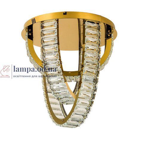 Люстра LED Levistella 790L1052 (400), 50W, три режими світла, висота 430мм, скло, сучасний стиль LVS5601 фото