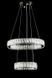 Підвісна світлодіодна люстра Splendid Ray L50804/500+300/2 LED (CH), 2 кільця, пульт, димер, 80 W 30436569 фото 2