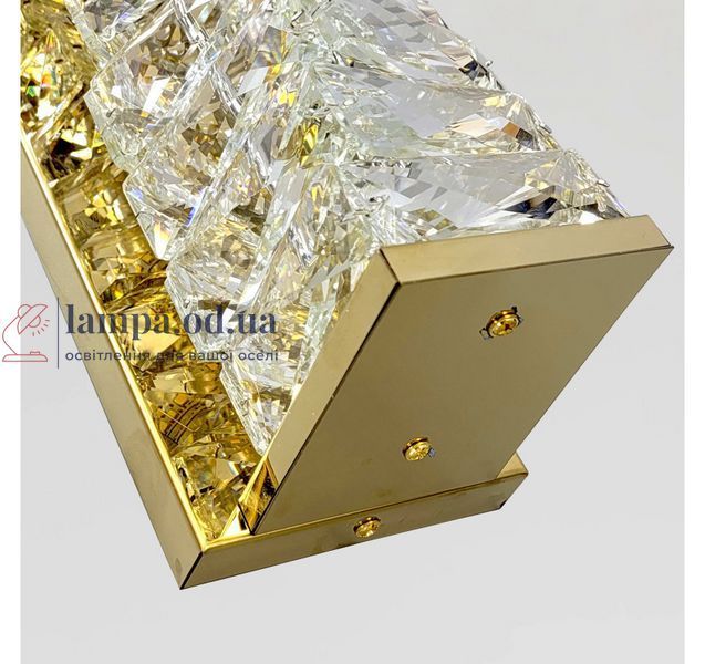 Світлодіодне настінне бра Artlight 88031/290WGD, 19 Вт, золото та прозоре скло 88031/290WGD фото