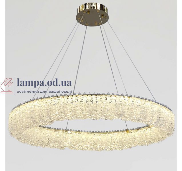 Велика кришталева LED люстра ArtLight 505/800GD, 103 Вт, золото, 81 см, 20-30 м&sup2; 505/800GD фото
