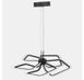 Черная компактная LED люстра с 5 подвесными рамочными элементами Artlight 2406-5DS-BK 2406-5DS-BK фото 3