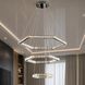 Светодиодная люстра Splendid Ray L30901/65+43+25/3 LED с хрусталем, хром, 100 Вт, с пультом и димером 30436361 фото 1