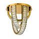 Люстра LED Levistella 790L1052 (400), 50W, три режими світла, висота 430мм, скло, сучасний стиль LVS5601 фото 1