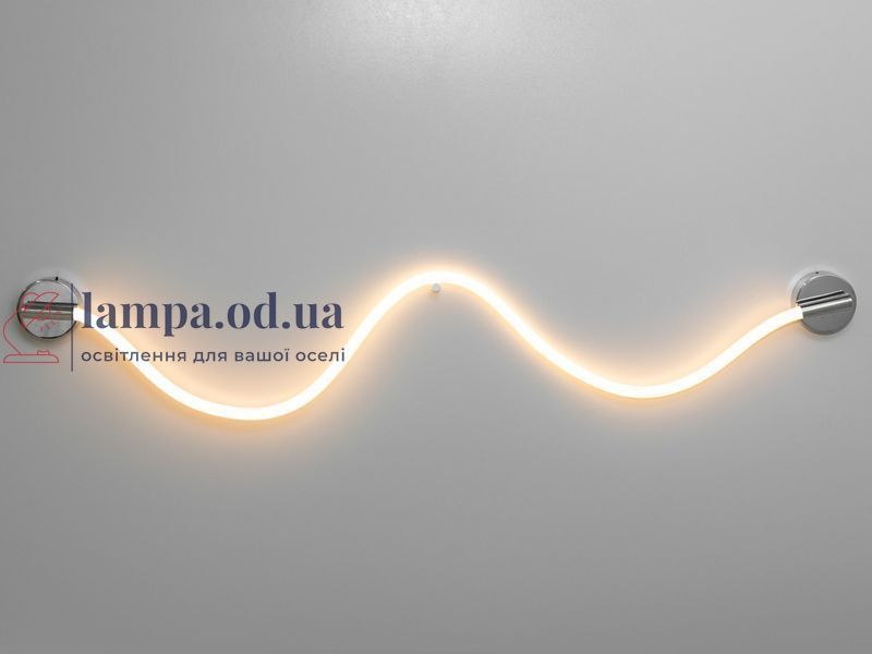 Світильник LED Diasha 9601-CH Шланг 18W, 990 лм, хром, 165 см, сучасний стиль для дому та офісу 9601-CH фото