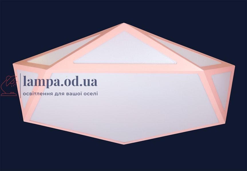 Потолочная люстра LED Levistella 752L68 PINK, 90W, регулируемая температура света, металл+акрил, современный стиль LVS3245 фото