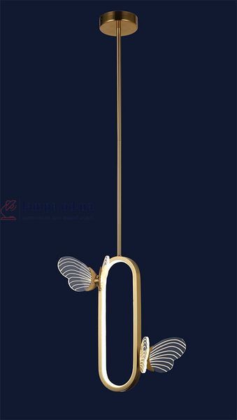 Потолочная люстра LED Levistella 918VP107 BRZ, 11W, бронзовый металл, регулируемая высота 650-1250мм LVS3847 фото