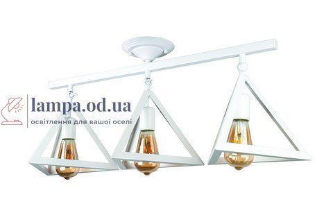 Потолочна люстра Levistella 756XPR220F-3 WH, E27, 3 лампи, білий, метал, сучасний стиль LVS2791 фото