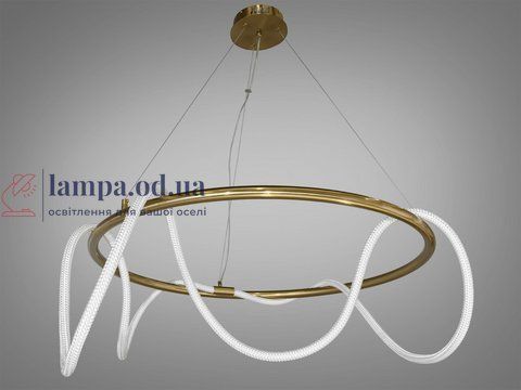 Люстра стельова LED Diasha 9752-D800GAB Шланг, 48W, бронзова, сучасний стиль, регульована висота, 2640 лм 9752-D800GAB фото