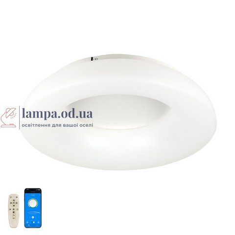 Люстра стельова LED Levistella 797MX6018AP (580), 80W, три режими світла, пульт, сучасний стиль LVS5392 фото