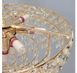 Каскадная золотая люстра с хрустальными подвесками ArtLight 506/600GD, 8xE14, золото, 58 см, 13-20 м&sup2; 506/600GD фото 5