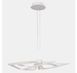 Біла компактна підвісна LED люстра з 5 контурами Artlight 2406-5DS-WH 2406-5DS-WH фото 3