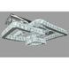 Люстра LED Linisoln 7707-3А CH метал, скло, 2 лампи, 65x50 см, 80 Вт 7707-3А CH фото 1