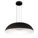 Современная подвесная LED-люстра Levistella 781PL3953 (600) BK+WH черная 46W LVS6578 фото 2