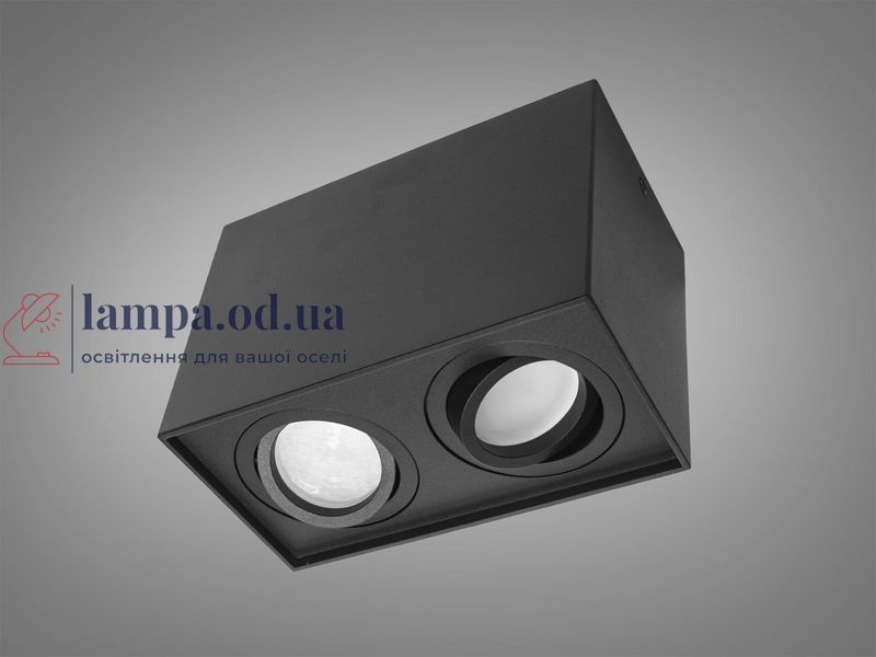 Светильник накладной поворотный Diasha QXL-1725-S-BK MR16 G5.3, 40W, черный, для коридора, гостиной, кухни QXL-1725-S-BK фото