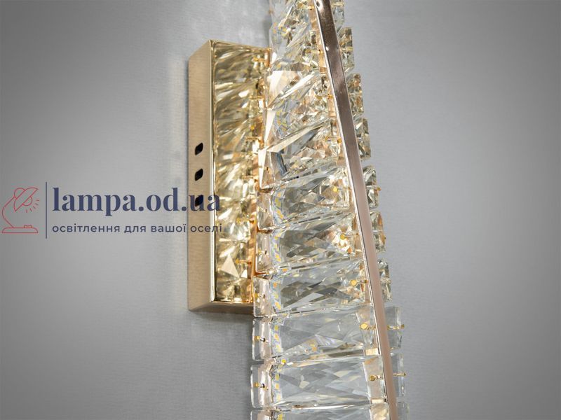 Світильник настінний LED Diasha 531/1B-500G 15W, золото, для коридору, вітальні, спальні, 825 лм, IP20 531/1B-500G фото