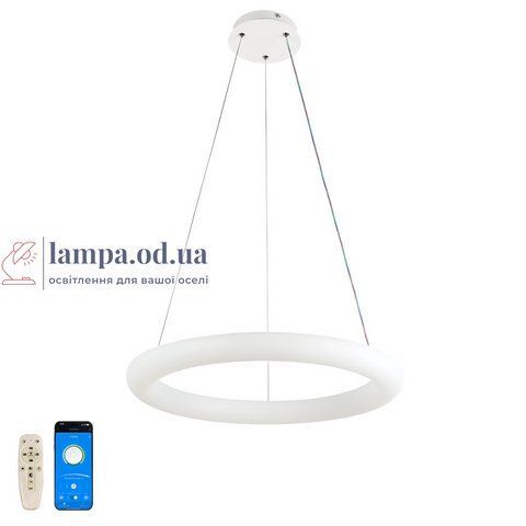 Люстра стельова LED Levistella 797MD6006P (500), 64W, 500 мм, три режими, пульт, для вітальні LVS5449 фото
