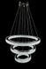 Светодиодная люстра Splendid Ray L8045/400+600+800/3 LED (CH+Clear) с хрусталем, хром, 235 Вт 30436330 фото 4