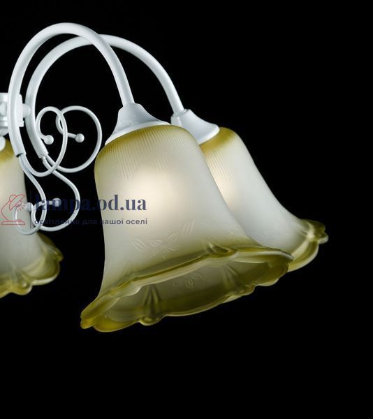 Люстра стельова Splendid Ray L9700/5, 5 ламп, білий, коричневий, рожевий, сучасний стиль 30269226 фото
