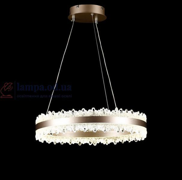 Подвесная светодиодная люстра Splendid Ray LT9890/1 LED MK CF с декоративным кольцом и регулировкой высоты 30417182 фото