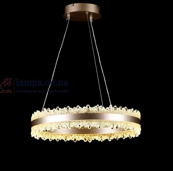 Подвесная светодиодная люстра Splendid Ray LT9890/1 LED MK CF с декоративным кольцом и регулировкой высоты 30417182 фото