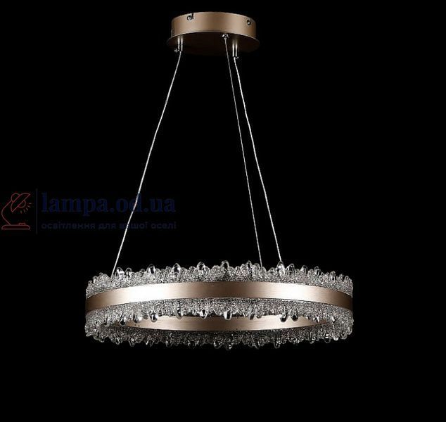 Подвесная светодиодная люстра Splendid Ray LT9890/1 LED MK CF с декоративным кольцом и регулировкой высоты 30417182 фото